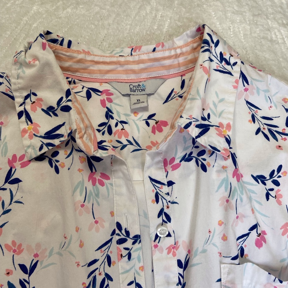 Spring cotton button down - Picture 3 of 5
